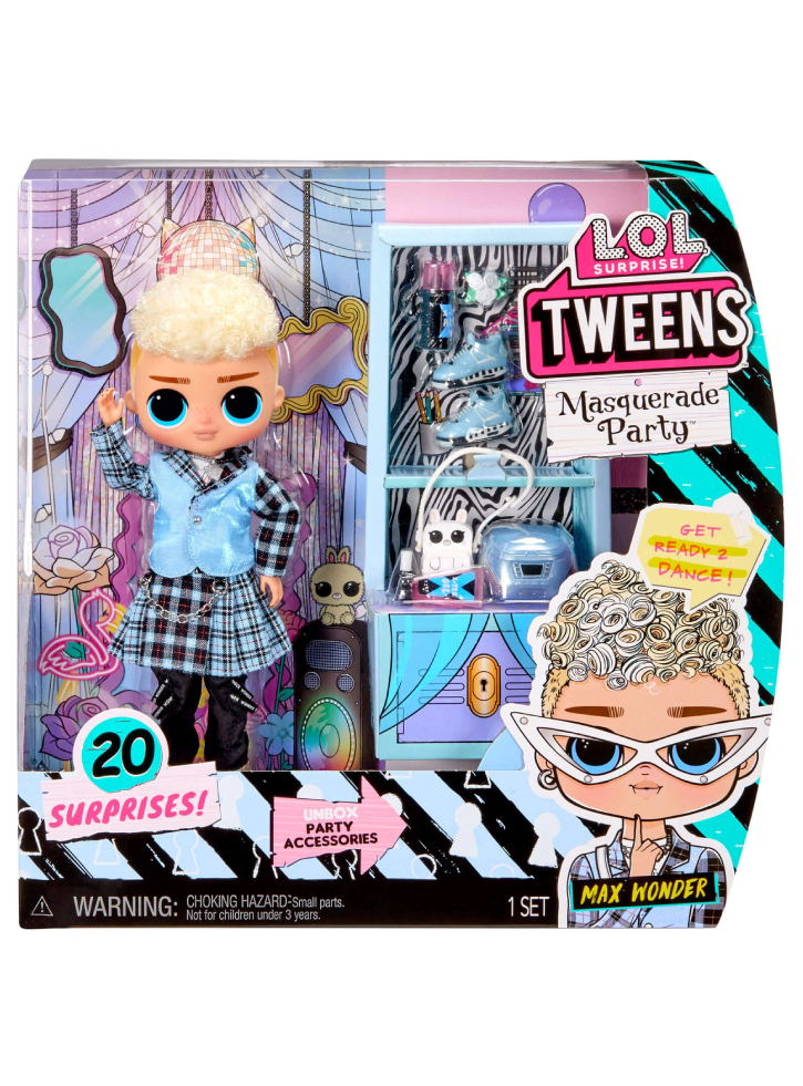 Papusa L.O.L Surprise Tweens Masquerade Max Wonder (584094)