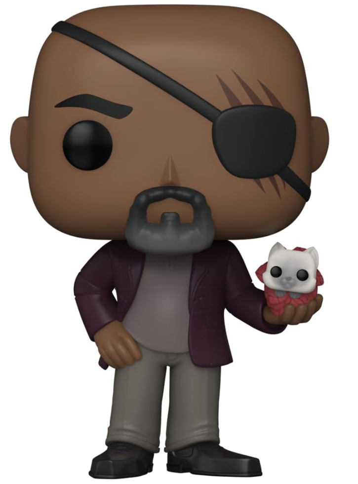 Figurina Funko Pop The Marvels Nick Fury Bobble-Head 9cm