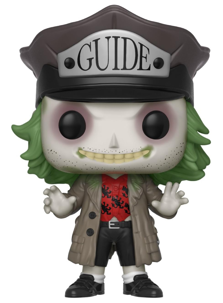 Figurina Funko Pop Moves Beetlejuice Beetlejuice Guide with Hat 9cm