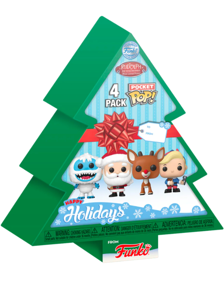 Funko Pocket Pop Rudolph Tree Holiday Box