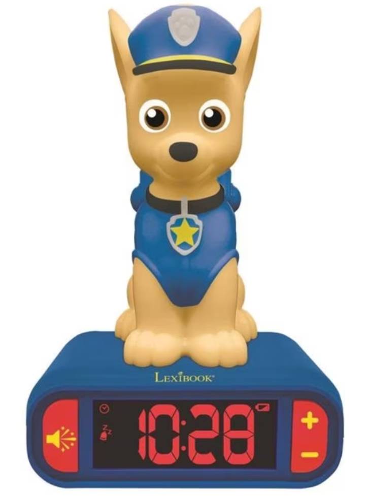 Lexibook Paw Patrol Clock & Light 3D Chase (RL800PA)
