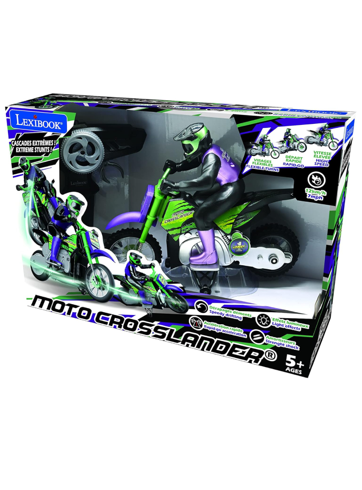 Motocicleta cu telecomanda Lexibook Crosslander (RC18)