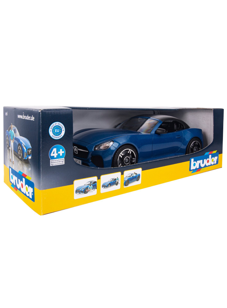 Masina Bruder Blue Roadster & Driver (BR3481)