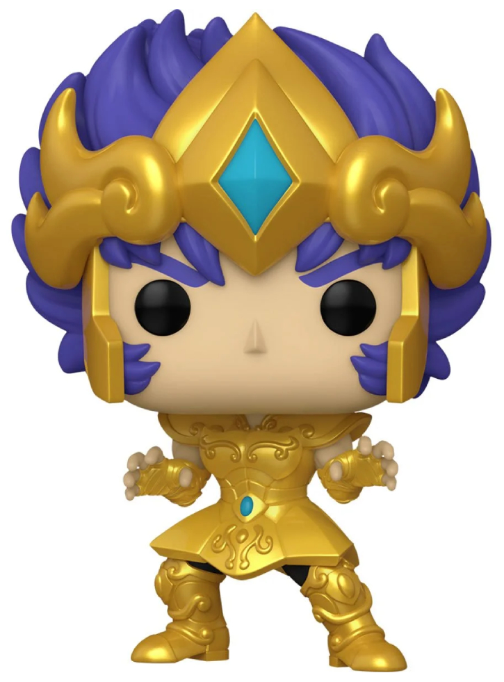 Figurina Funko Pop Animation Saint Seiya Knights of the Zodiac Leo Ikki 10cm