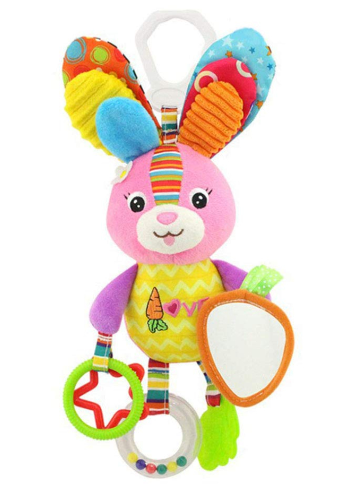 Plus Happy Baby Activity Hanger Rabbit Pink (502207)