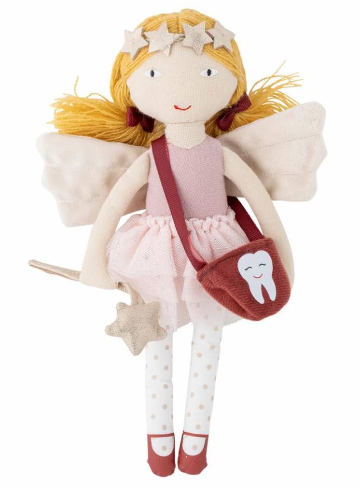 Papusa Bloomingville Mini Fedora The Tooth Fairy Soft Rose (82054448)