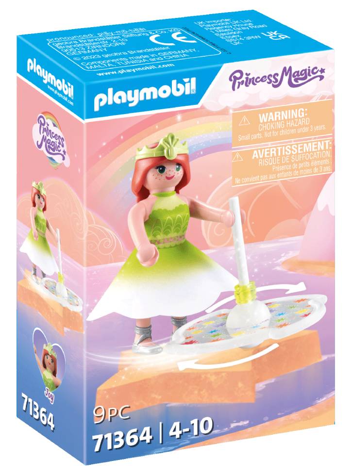 Figurina Playmobil Rainbow Spinning Top with Princess