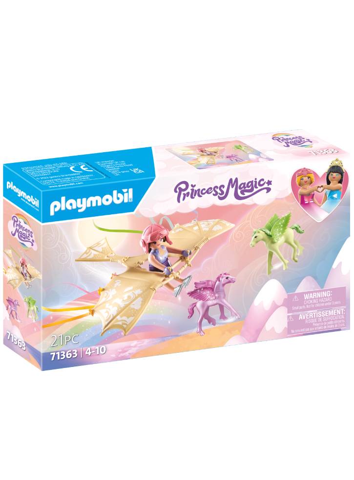 Figurine Playmobil Trip with Pegasus Foals in the Clouds