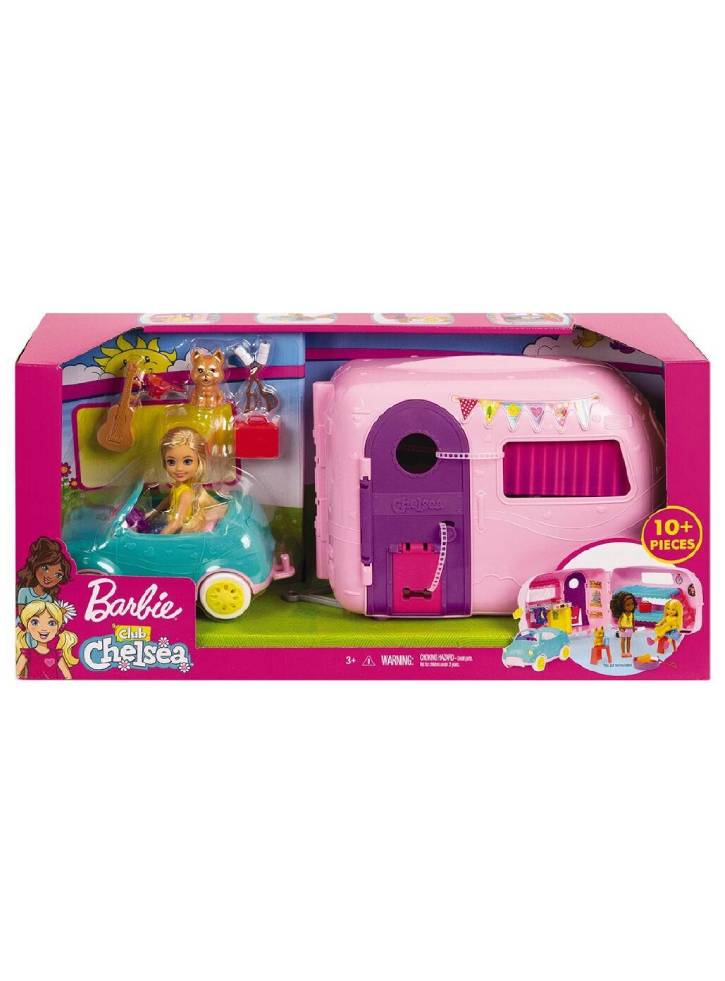 Masina Barbie Chelsea Transforming Camper (FXG90)