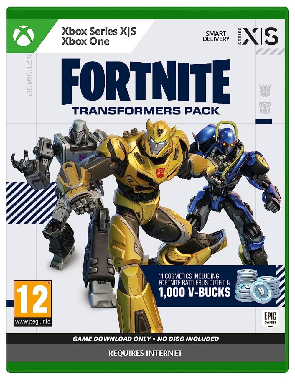 Fortnite Transformers Pack (Code in a box) - Xbox Series X