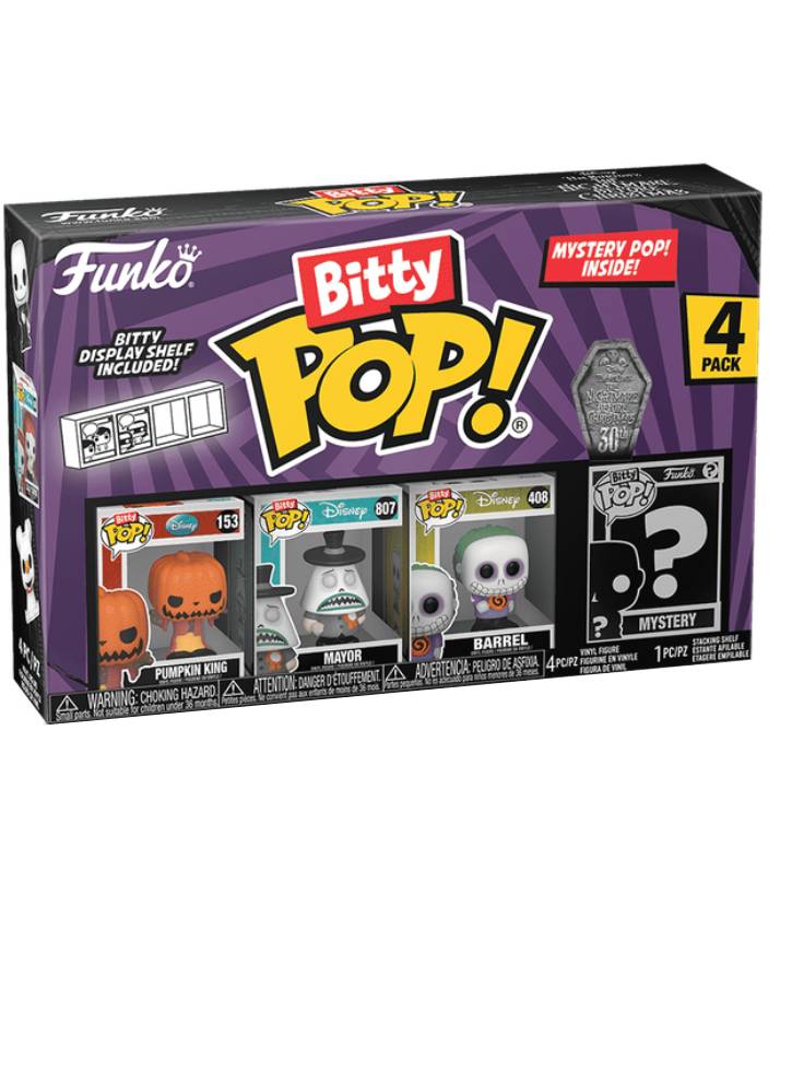 Figurine Funko Bitty Pop Disney The Nightmare Before Christmas 30th Pumpkin King 2.5cm