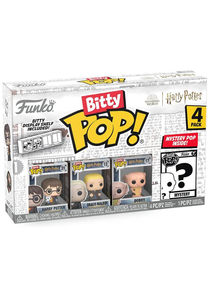 Figurina Funko Bitty POP HP Harry in robe & scarf