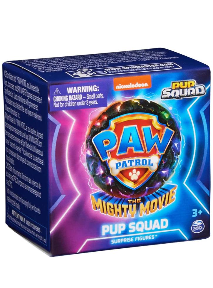 Figurina Paw Patrol Mighty Movie Pup Squad Random 4.5cm
