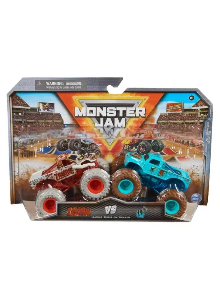 Monster Jam 1:64 Die Cast Zombie vs W
