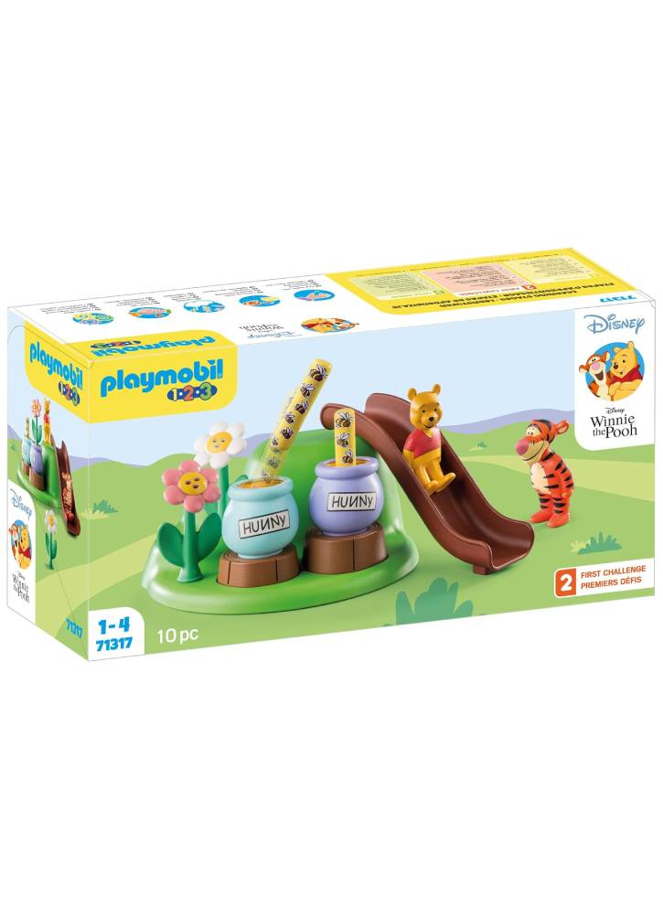 Playmobil 1.2.3 & Disney Winnie's & Tigger's Bee Garden (71317)