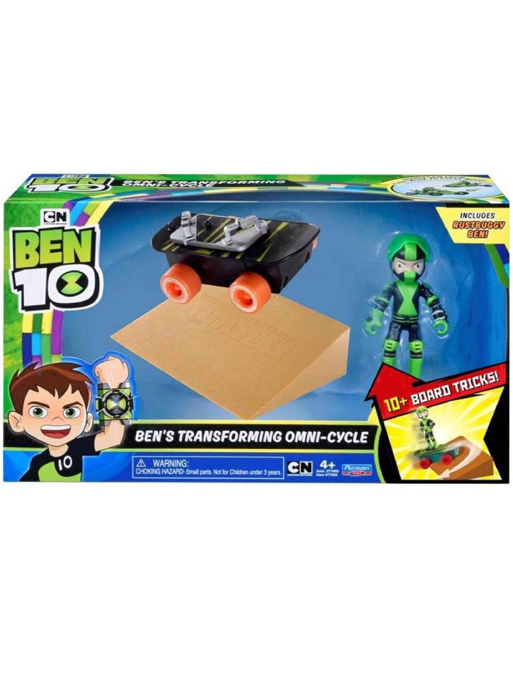 BEN 10 Rustbuggy Ben with Skateboard (914-77405)