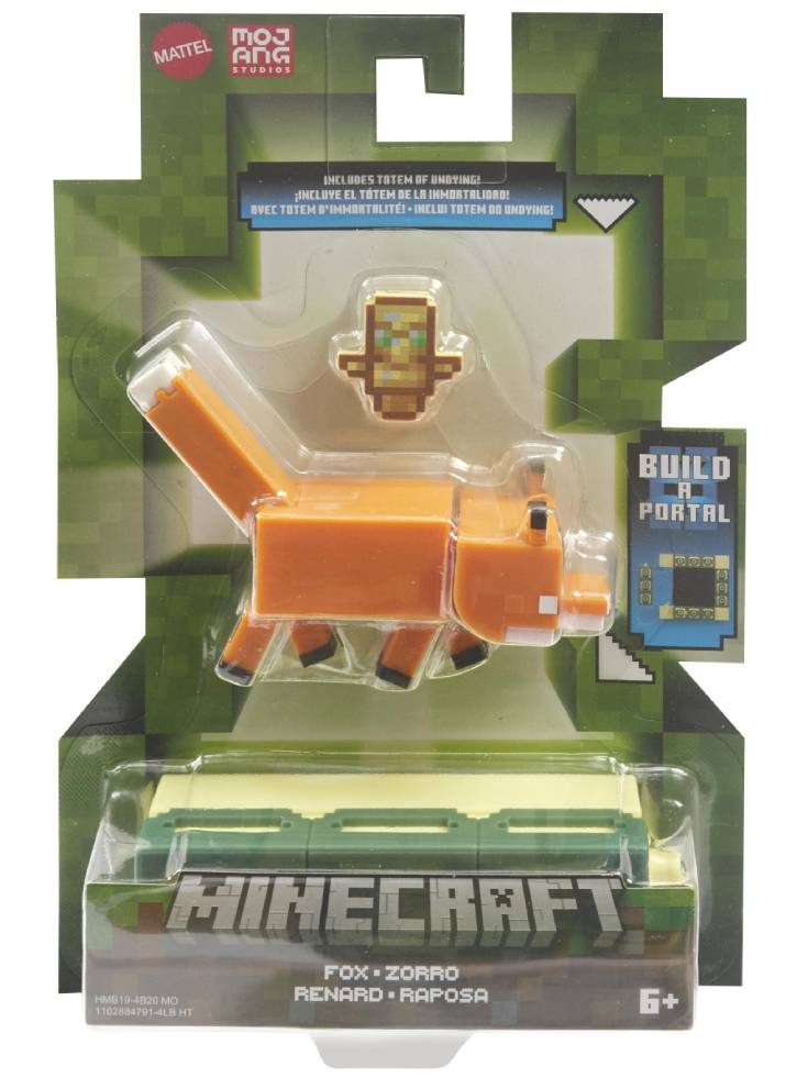 Figurina Minecraft Build a Portal Fox Core