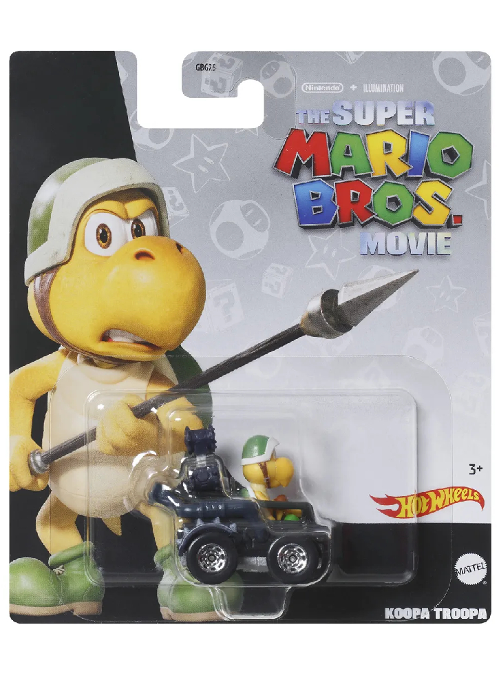 Masina Hot Wheels The Super Mario Bros Movie Koopa Troopa Die-Cast (HKD59)