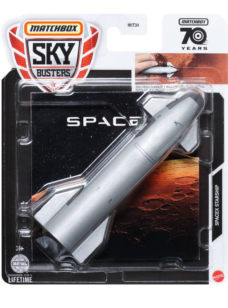 Matchbox Sky Busters SpaceX Starship (HHT54)
