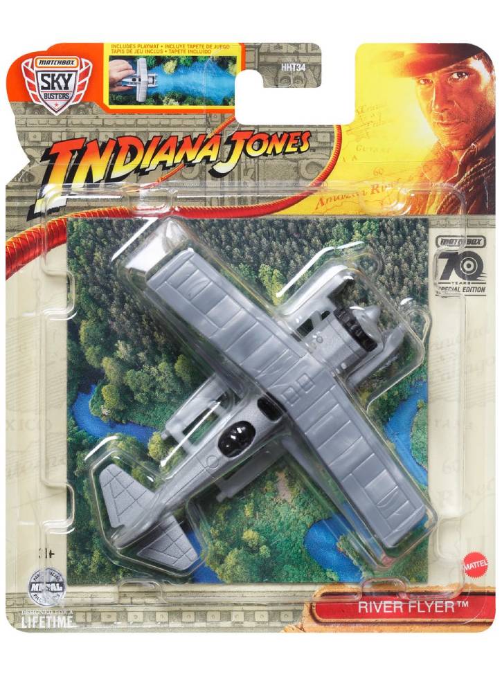 Matchbox Sky Busters Indiana Jones River Flyer (HLJ06)