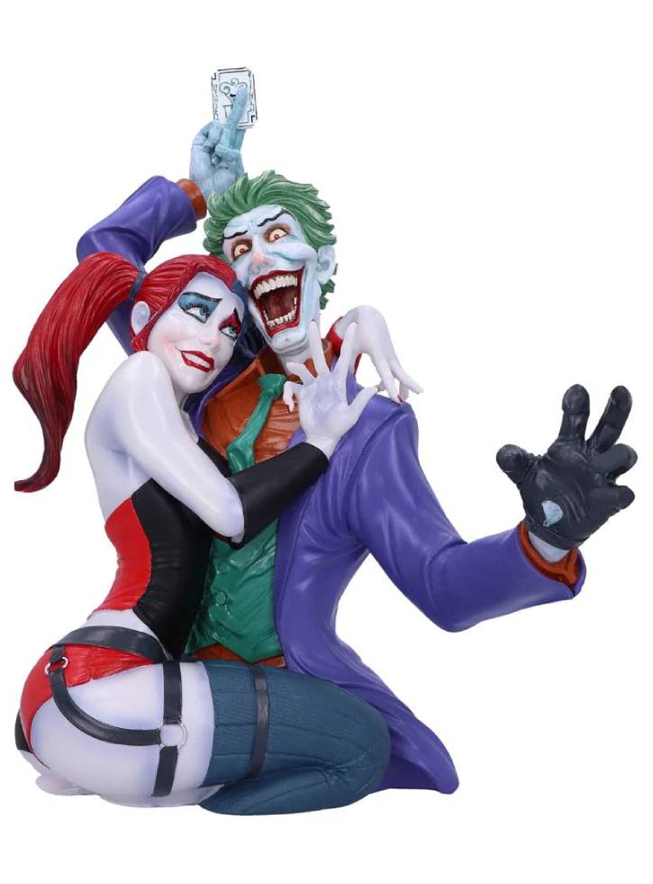Figurina The Joker and Harley Quinn Bust 37.5cm