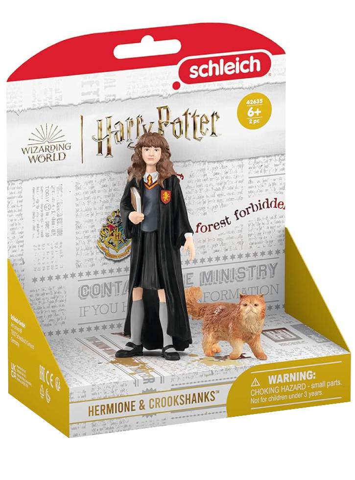 Figurina Schleich Harry Potter Hermione Granger & Crookshanks
