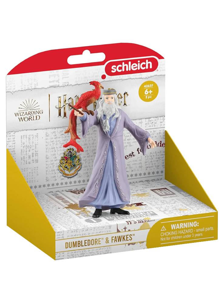 Figurina Schleich Harry Potter Dumbledore & Fawkes
