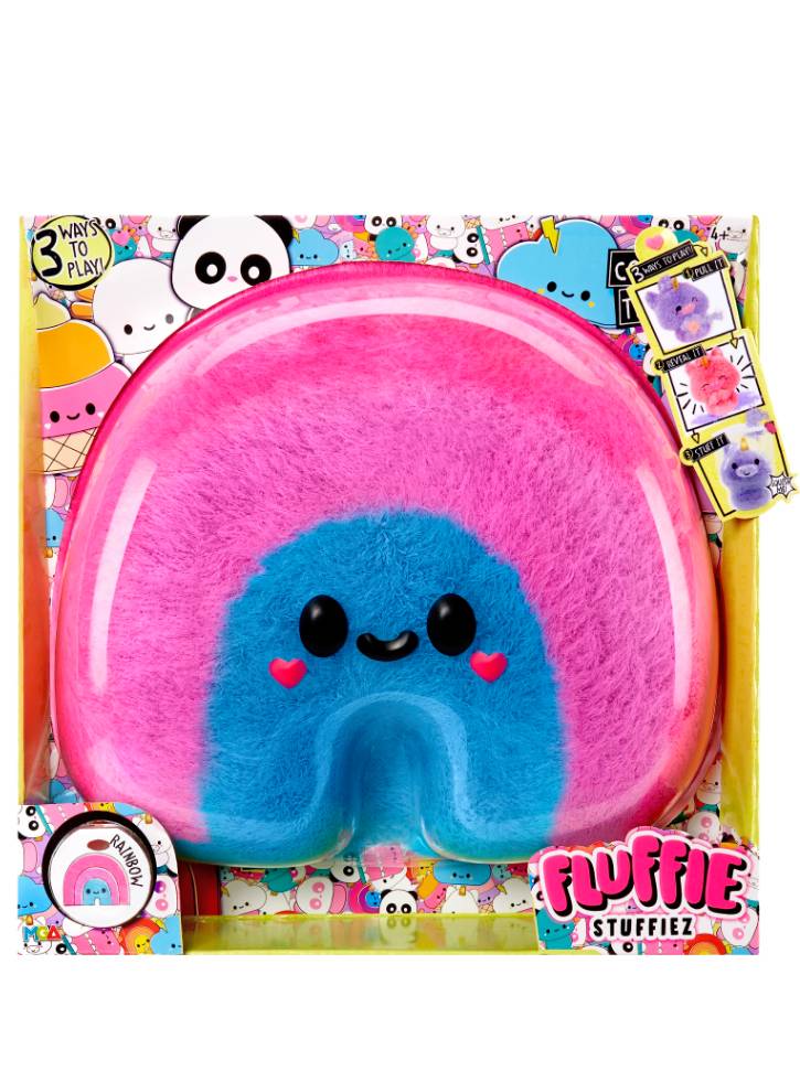 Plus MGA Fluffie Stuffiez Rainbow 27cm (594406EUC)