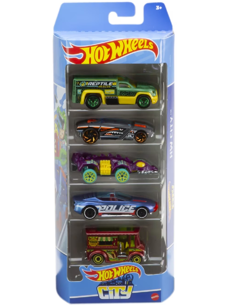 Set 5 Hot Wheels HW City (HTV39)
