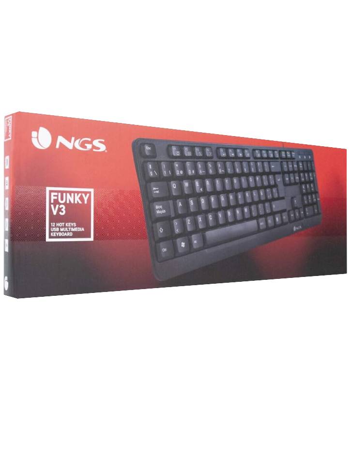 Tastatura NGS Funky V3 It Key Black
