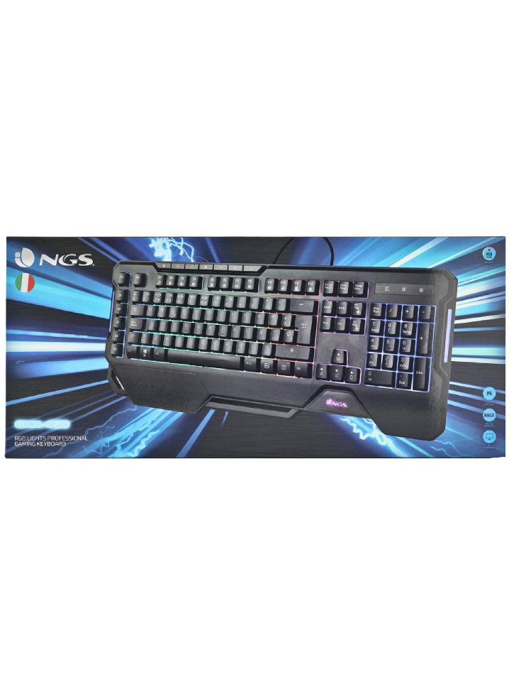 Tastatura NGS Wired RGB GKX-450
