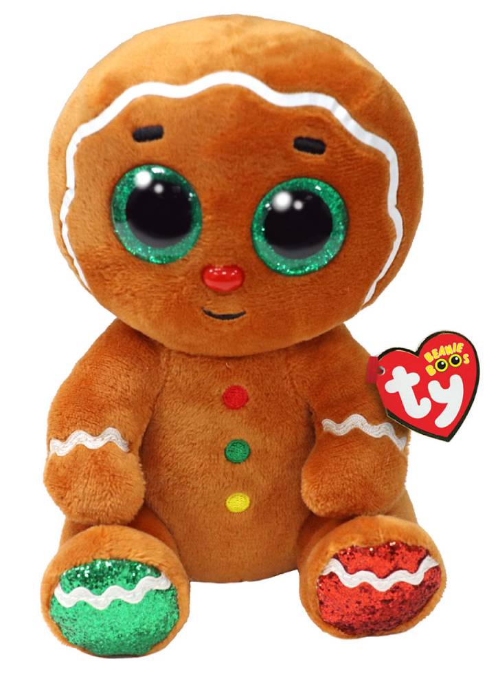 Plus TY Beanie Boos Winter Collection Crumble The Gingerbread 15cm (TY37316)
