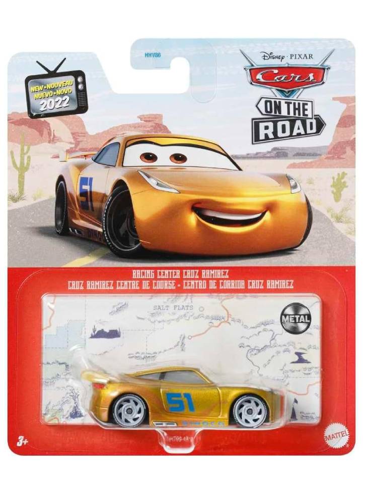 Disney Pixar Cars On The Road Rusteze Dinoco Cruz Ramirez (HHT99)