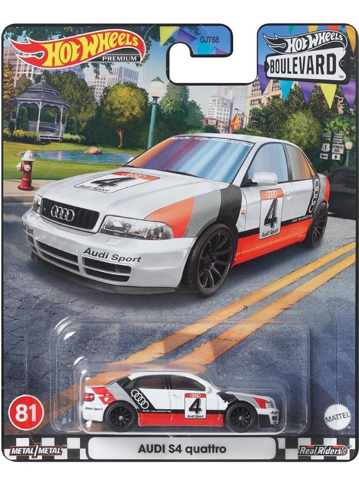 Hot Wheels Premium Boulevard Audi S4 Quattro (HKF30)