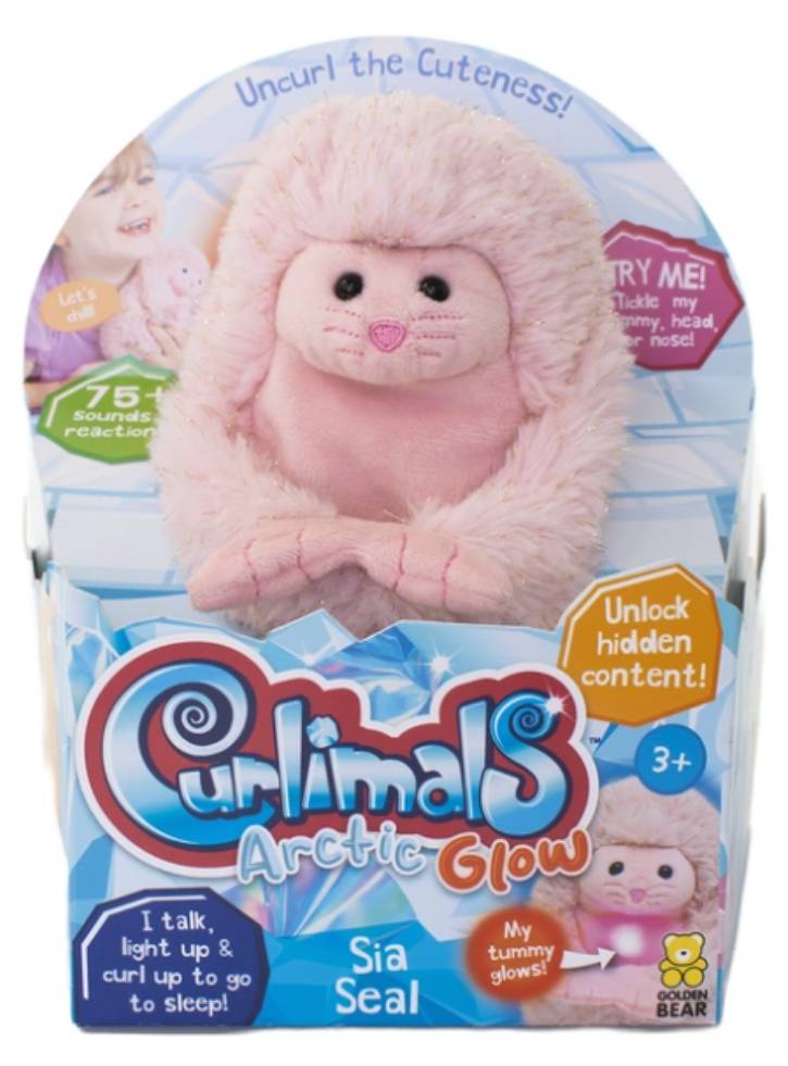 Plus Curlimals Artic Glow Sia Seal (3726)
