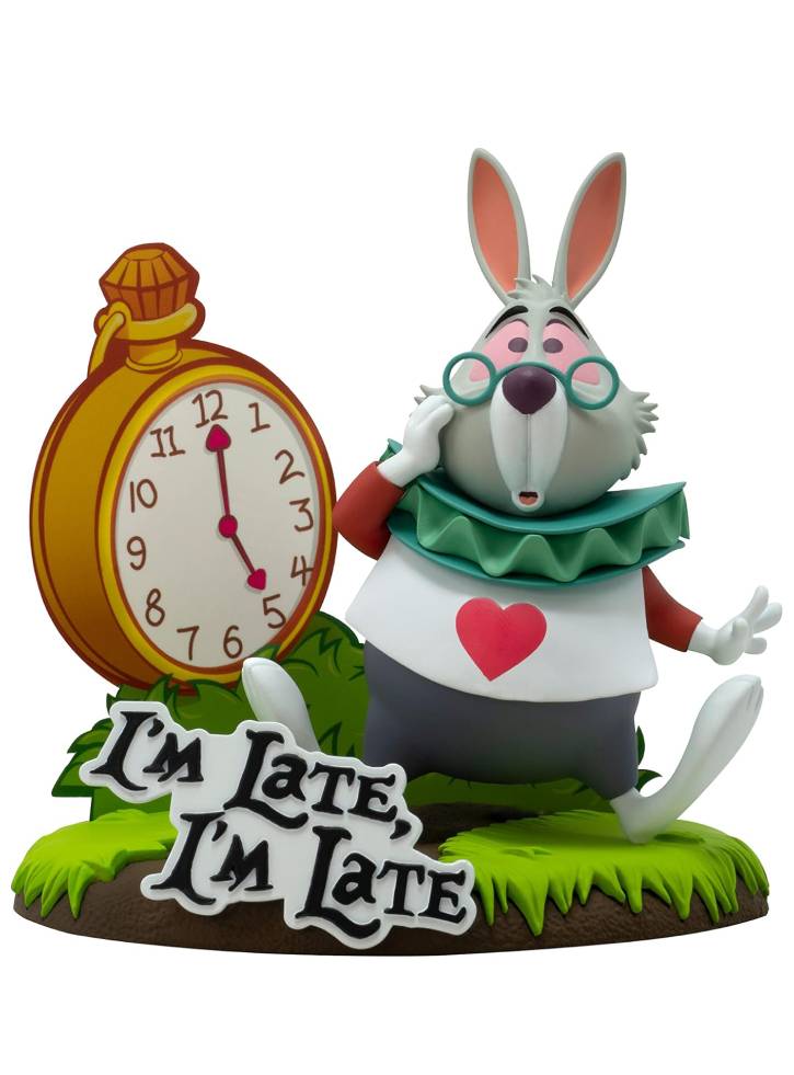 Figurina Abysse Disney Alice in Wonderland White Rabbitt 10cm