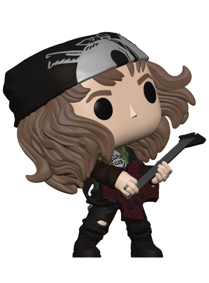 Figurina Funko Pop Television Stranger Things Hunter Eddie (with Guitar) 9cm