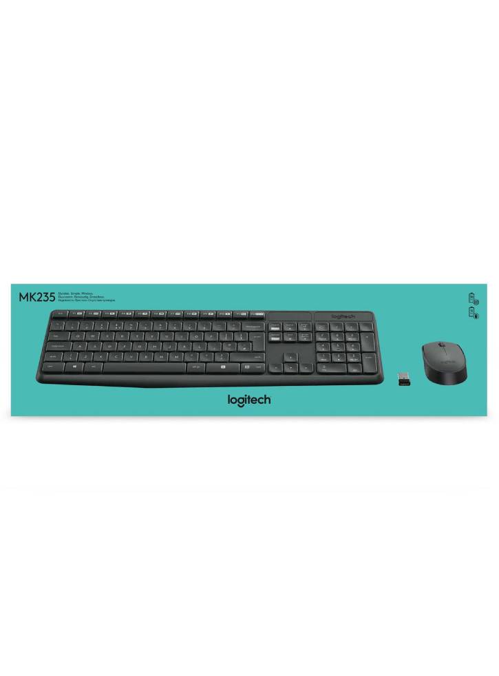 Tastatura Logitech MK235 & Mouse