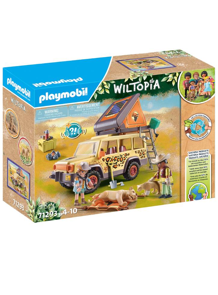 Playmobil Wiltopia Cross-Country with Lions (71293)