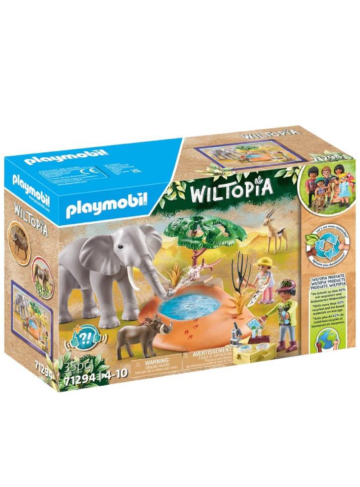 Playmobil Wiltopia Elephant at the Waterhole (71294)