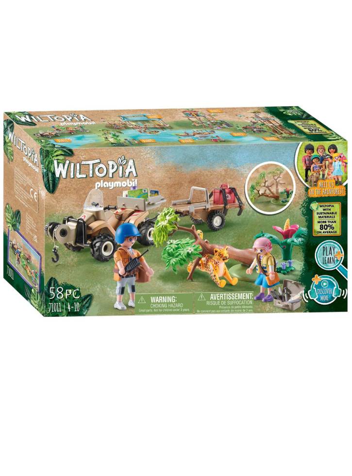 Playmobil Wiltopia Animal Rescue Quad (71011)