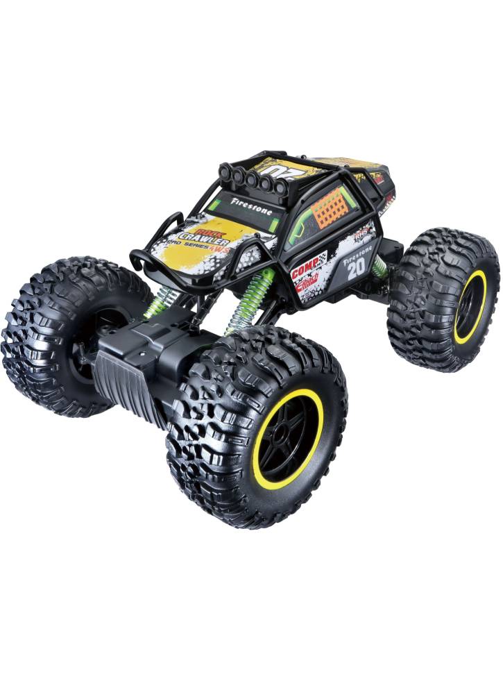 Masina cu telecomanda Maistro R/C Rock Crawler Pro R/C (USB Ver.) 2.4GHz Black 37CM (140032)