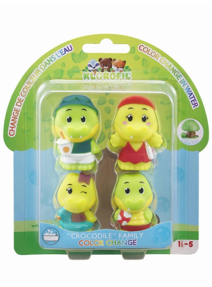 Figurine Timber Tots by Klorofil Croco Family Magic