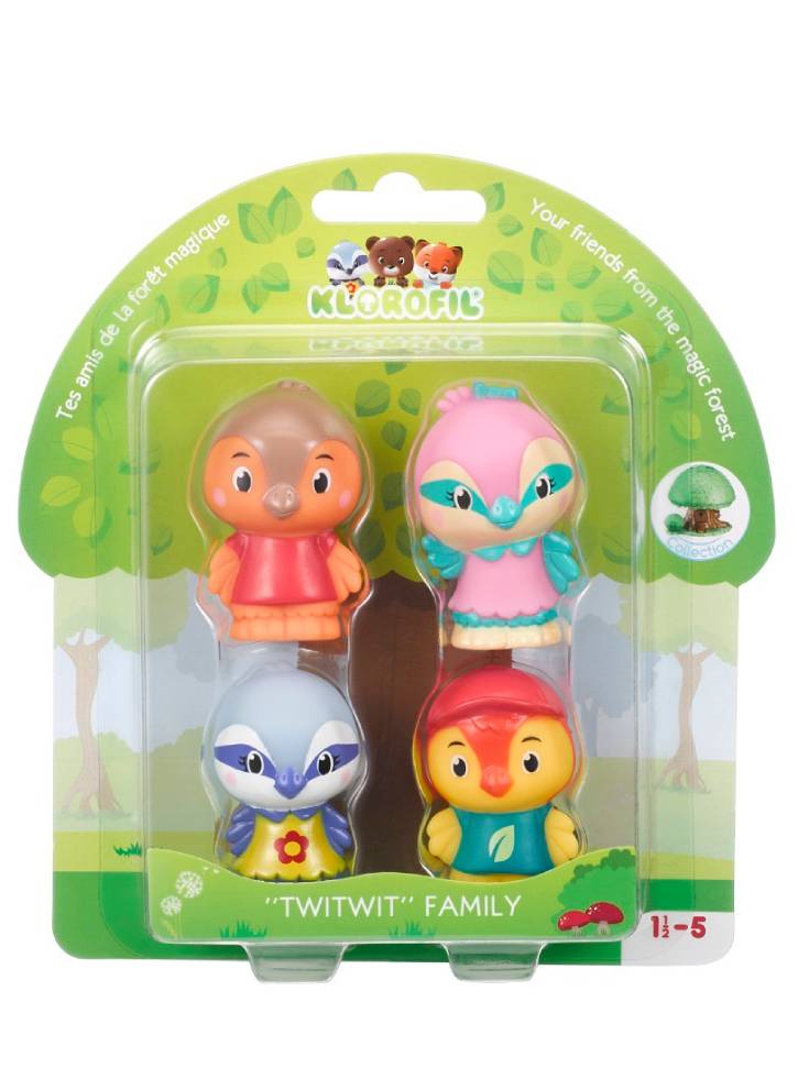 Figurine Timber Tots by Klorofil Twitwit Family