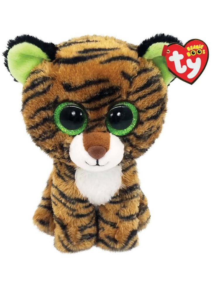 Plus TY Beanie Boos Tiggy The Brown Tiger 15cm (TY36387)