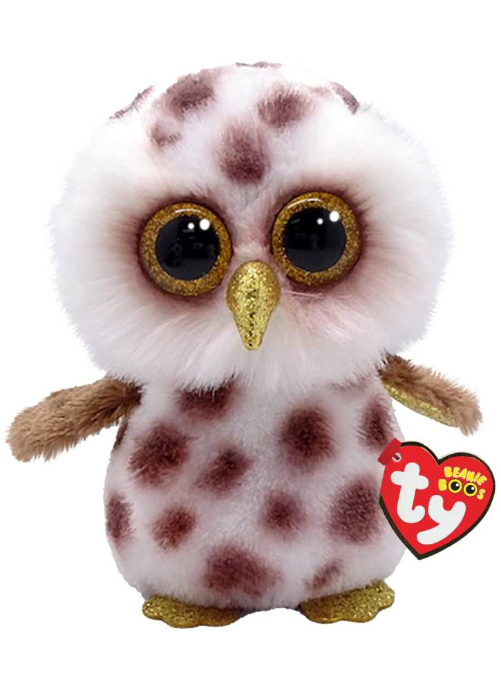 Plus TY Beanie Boos Whoolie The Spotted Owl 15cm (TY36574)
