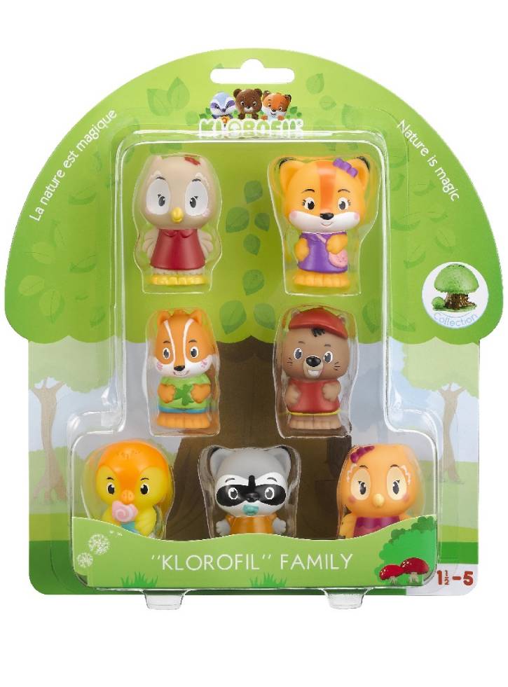 Figurine Timber Tots by Klorofil Charaters