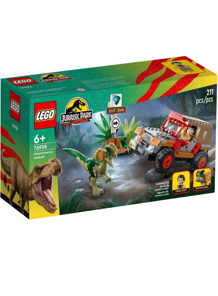 LEGO Jurassic World Dilophosaurus Ambush (76958)