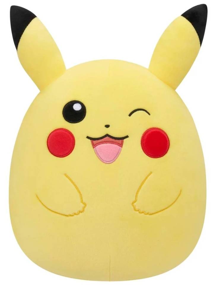 Plus Squishmallows Pokemon Winking Pikachu 25cm (SQPK00038)