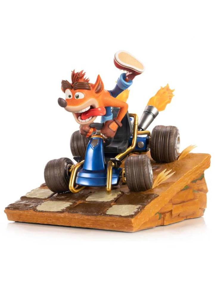 Figurina First4Figures Crash Team Racing Nitro-Fueled (Crash In Kart) Resin 31cm
